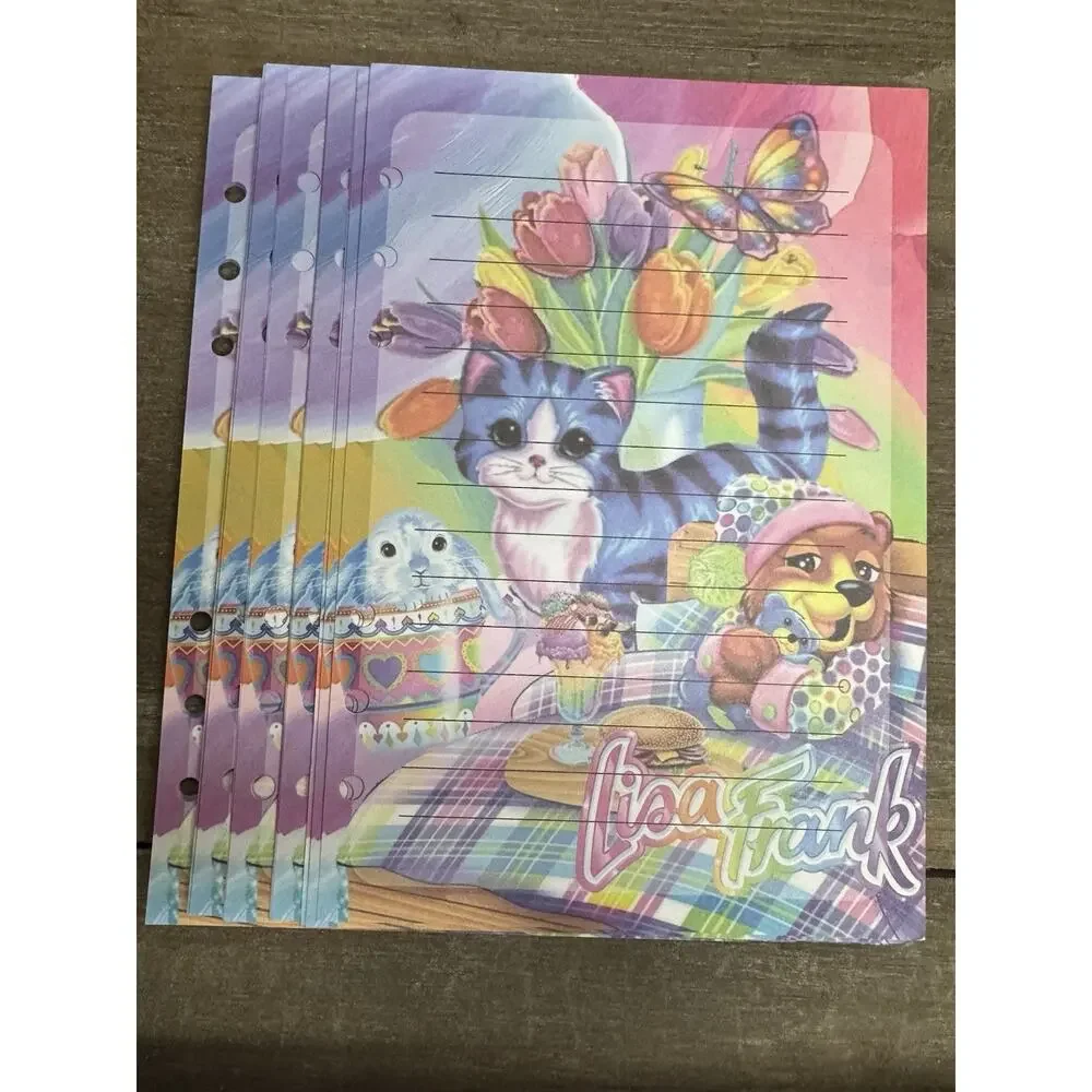 Lisa Frank Inspired Ocean Diver Size A5 Refill Paper (50 Sheets)